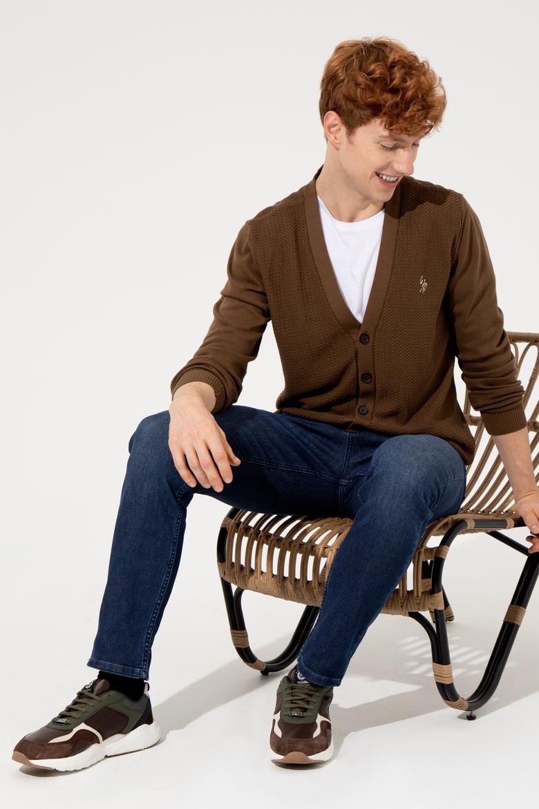 Erkek Coconut Basic Triko Hırka - 50251881053