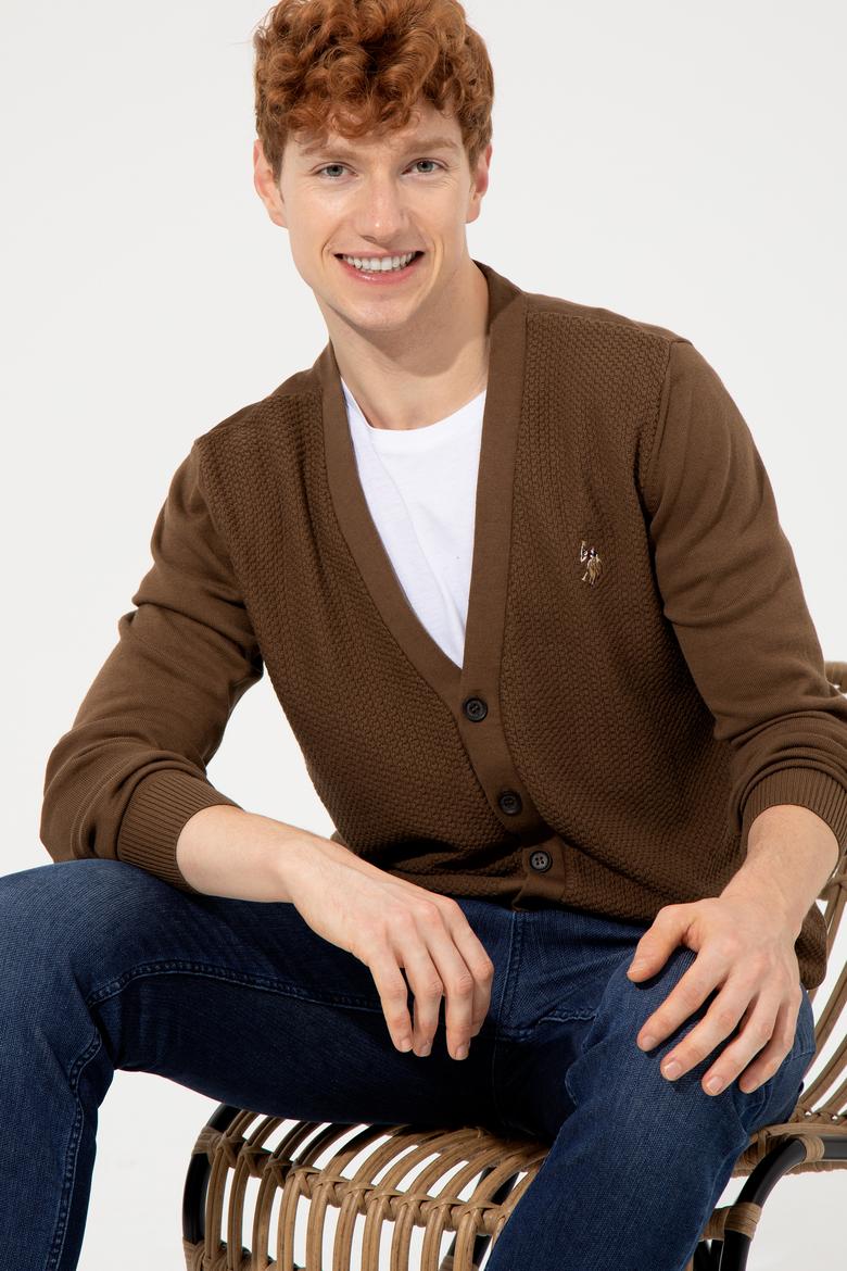 Erkek Coconut Basic Triko Hırka