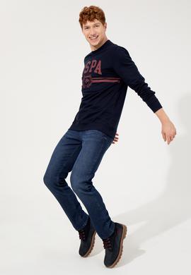 Erkek Lacivert Sweatshirt - 50256346008