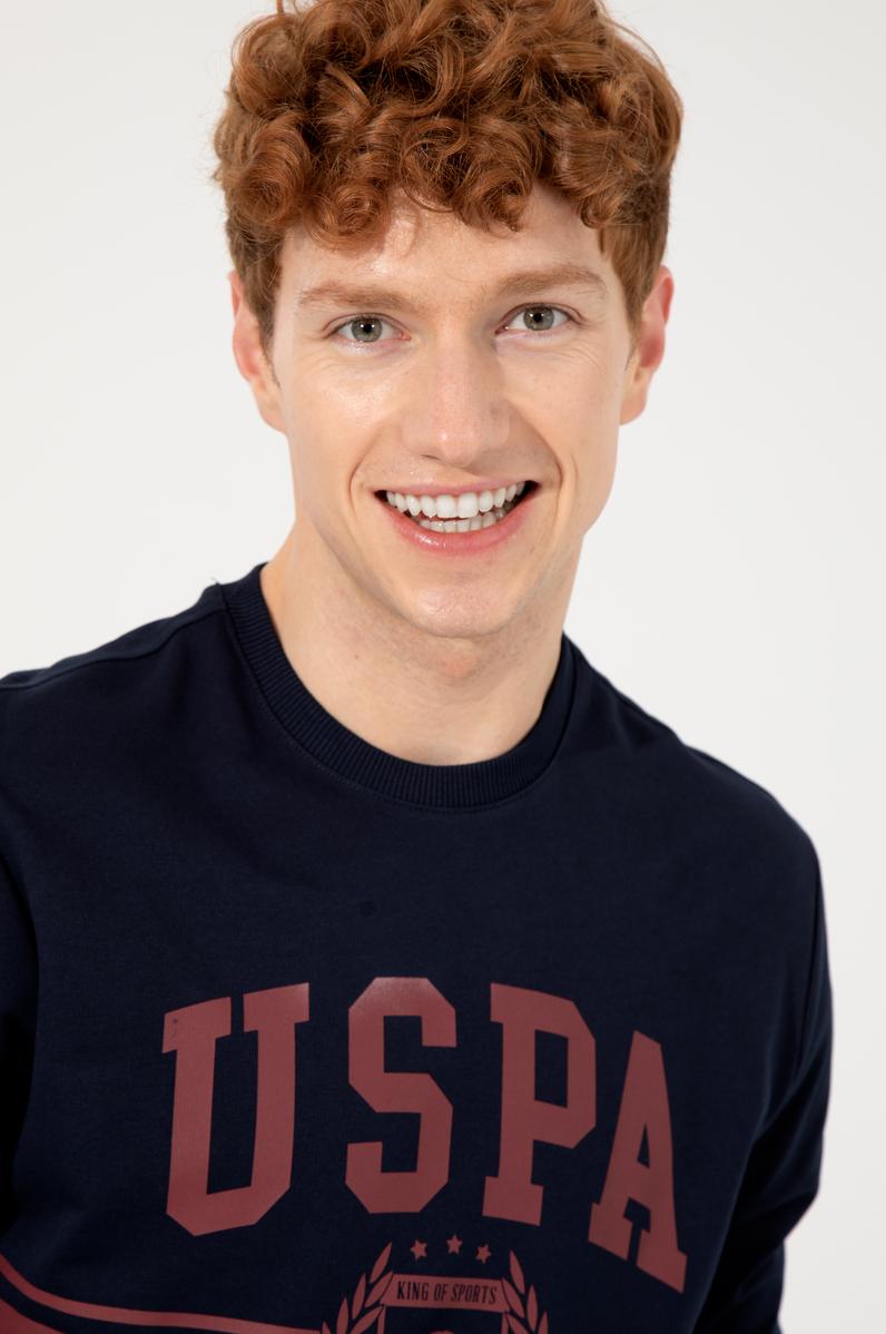 Erkek Lacivert Sweatshirt