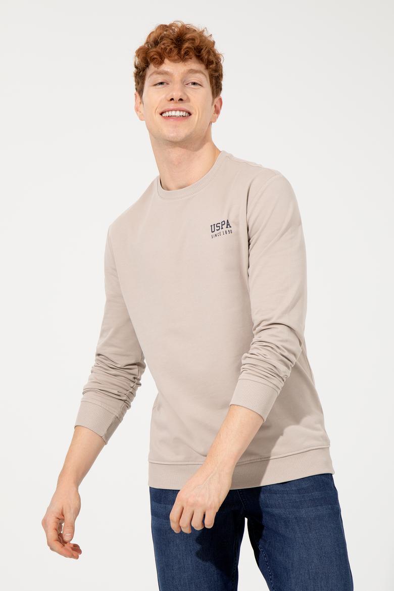 Erkek Taş Basic Sweatshirt - 50257281078