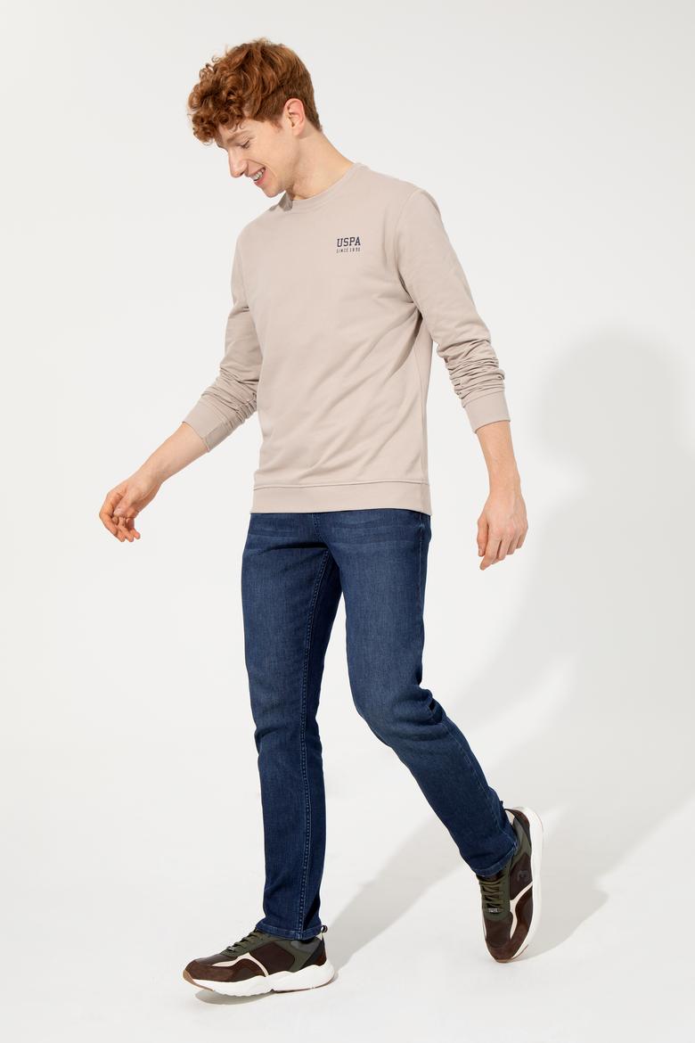 Erkek Taş Basic Sweatshirt - 50257281078