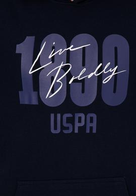 Erkek Lacivert Kapüşonlu Sweatshirt - 50257143017