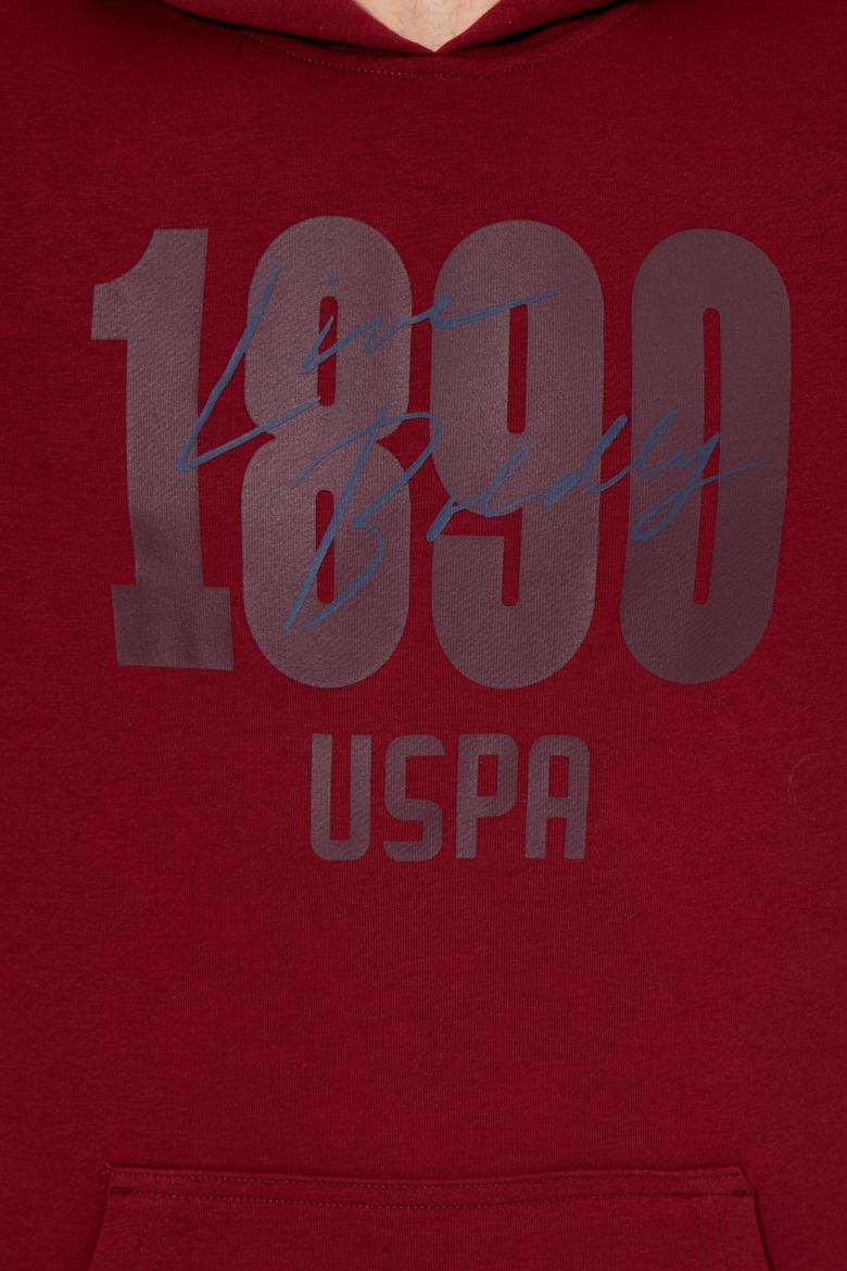 Erkek Vişne Kapüşonlu Sweatshirt - 50257143006