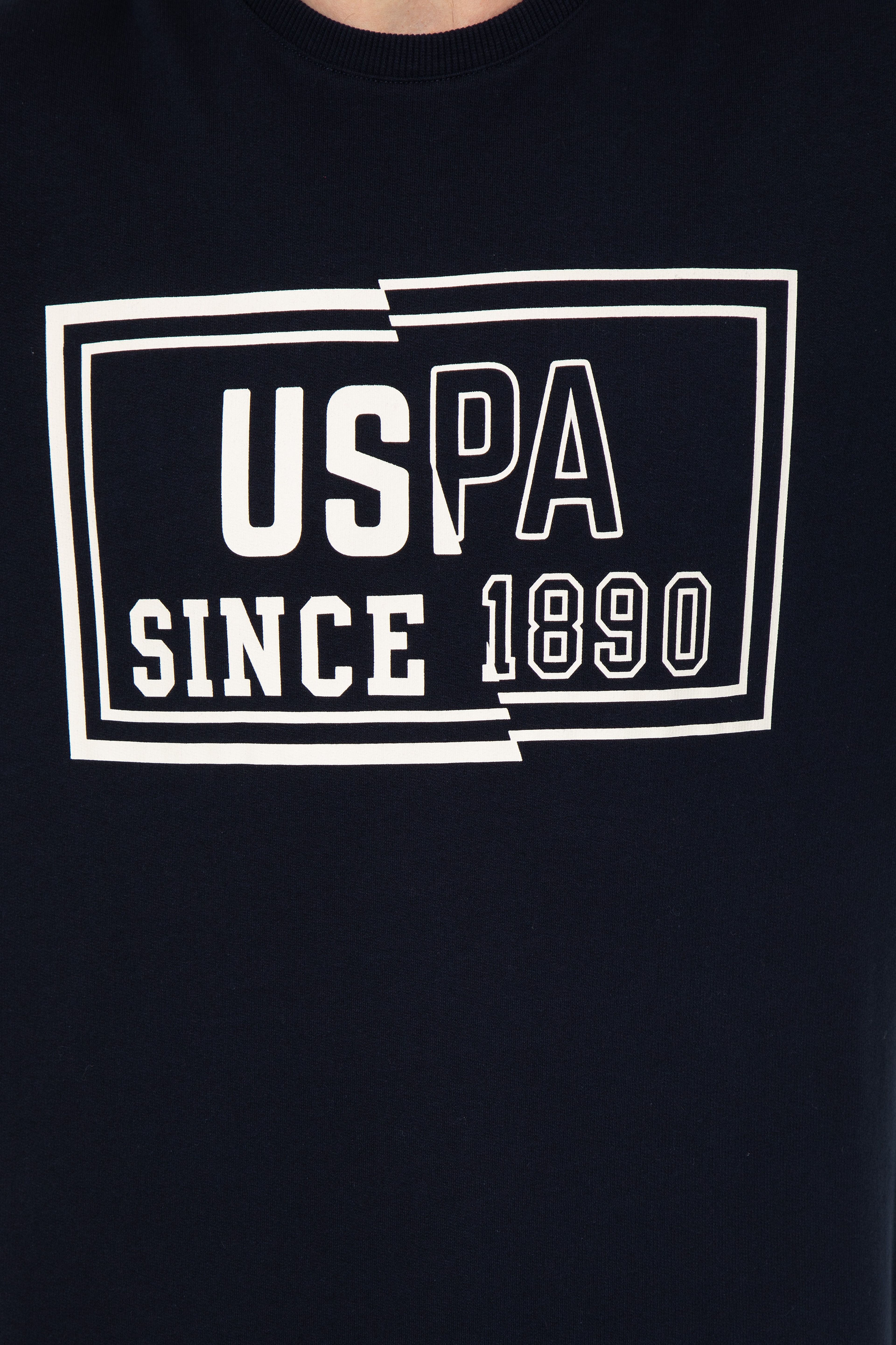 Erkek Lacivert Sweatshirt - Image 6