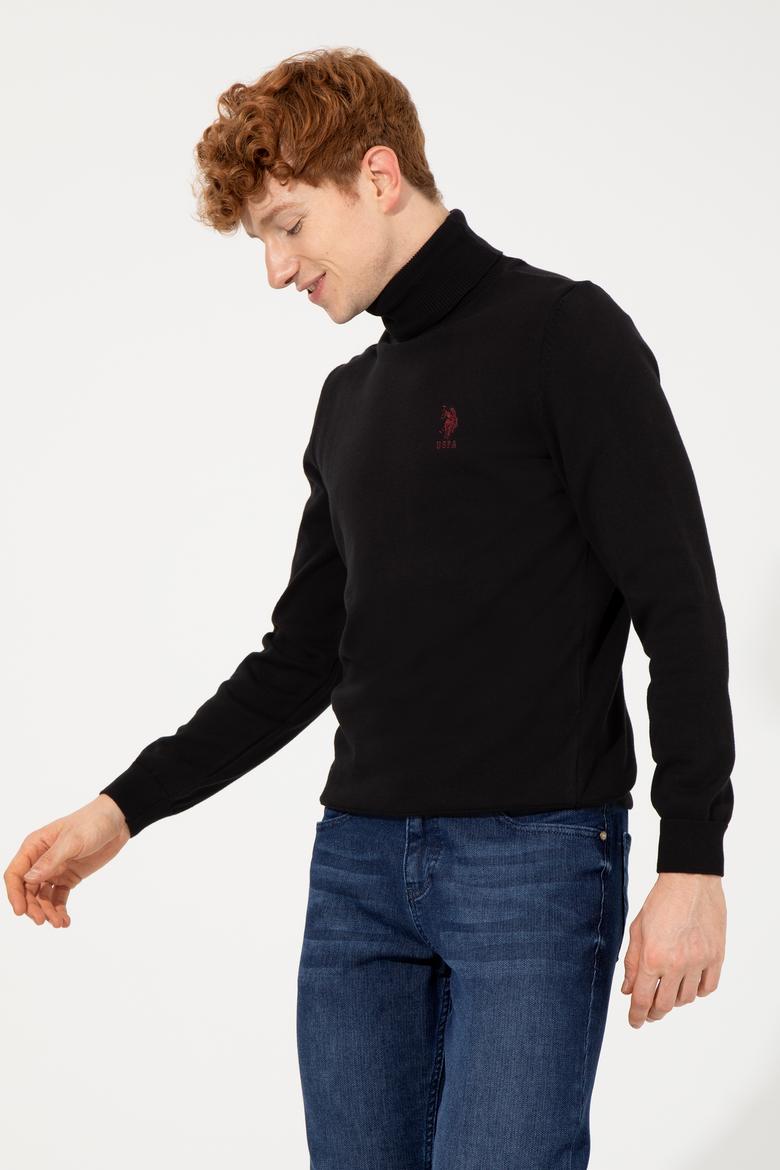 Erkek Siyah Basic Kazak - 50251874042