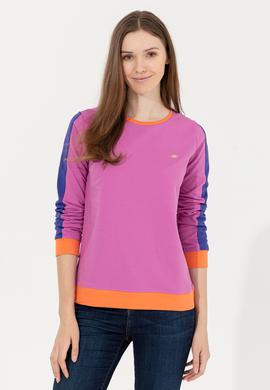 Kadın Menekşe Sweatshirt - 50251966020