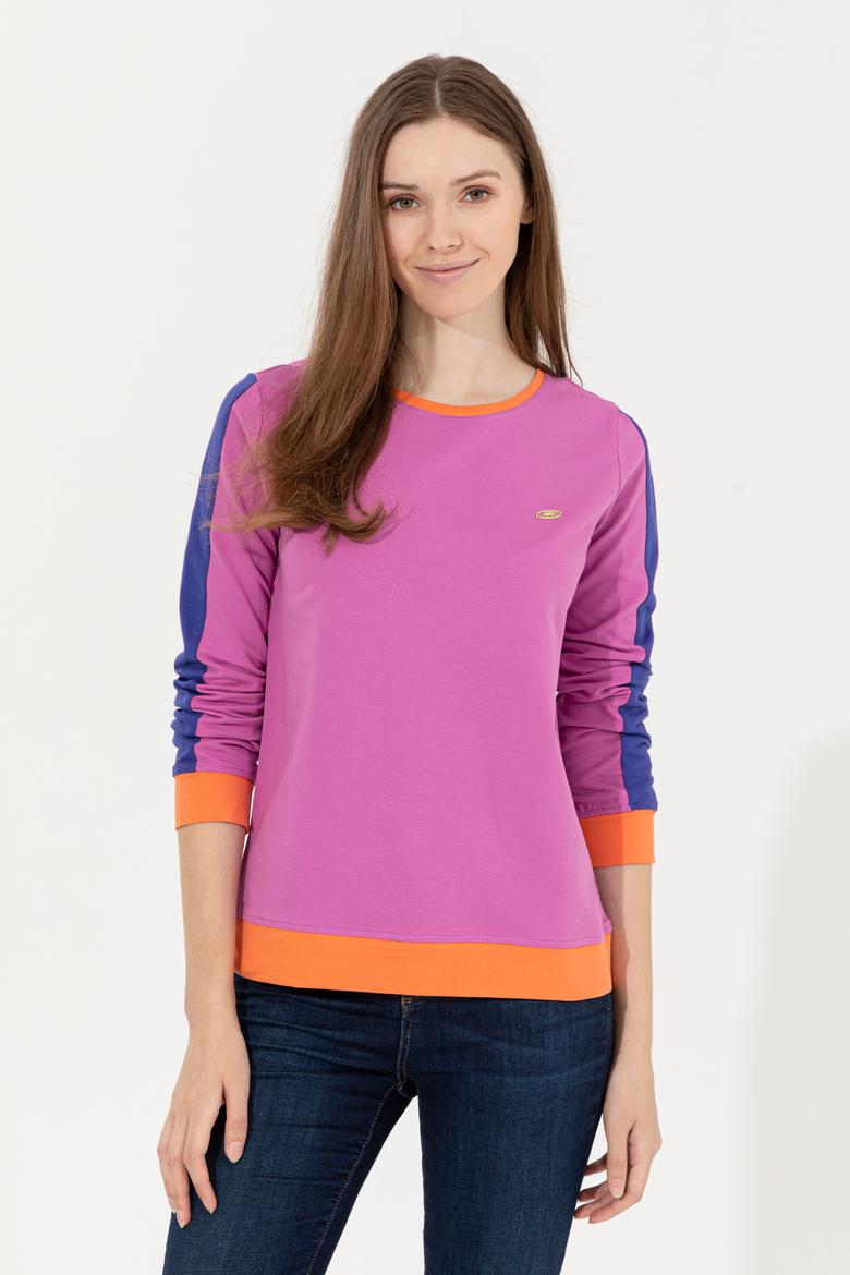 Kadın Menekşe Sweatshirt - 50251966020
