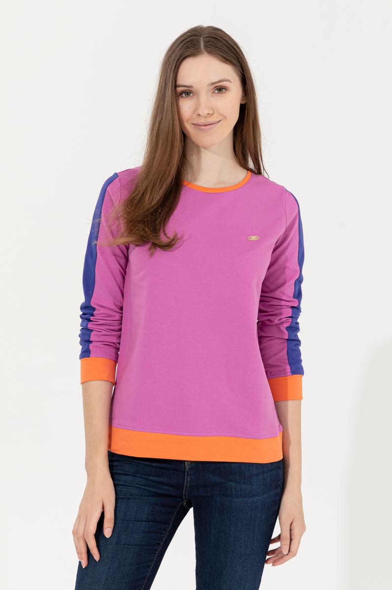 Kadın Menekşe Sweatshirt