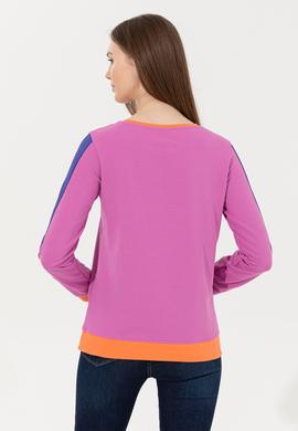 Kadın Menekşe Sweatshirt - 50251966020