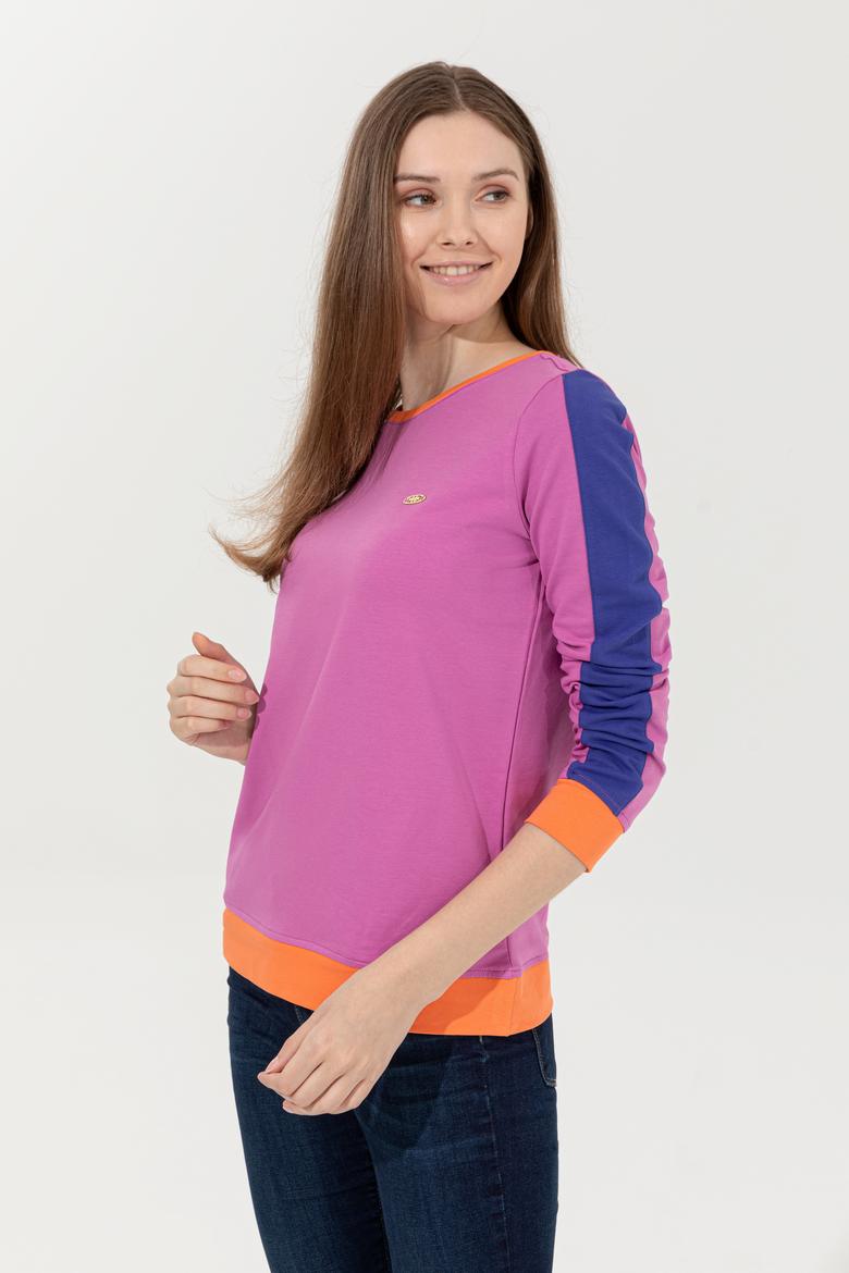 Kadın Menekşe Sweatshirt - 50251966020