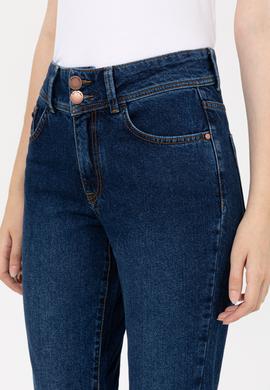 Kadın Mavi Jean Pantolon - 50256164005