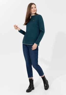 Kadın Mavi Jean Pantolon - 50256164005