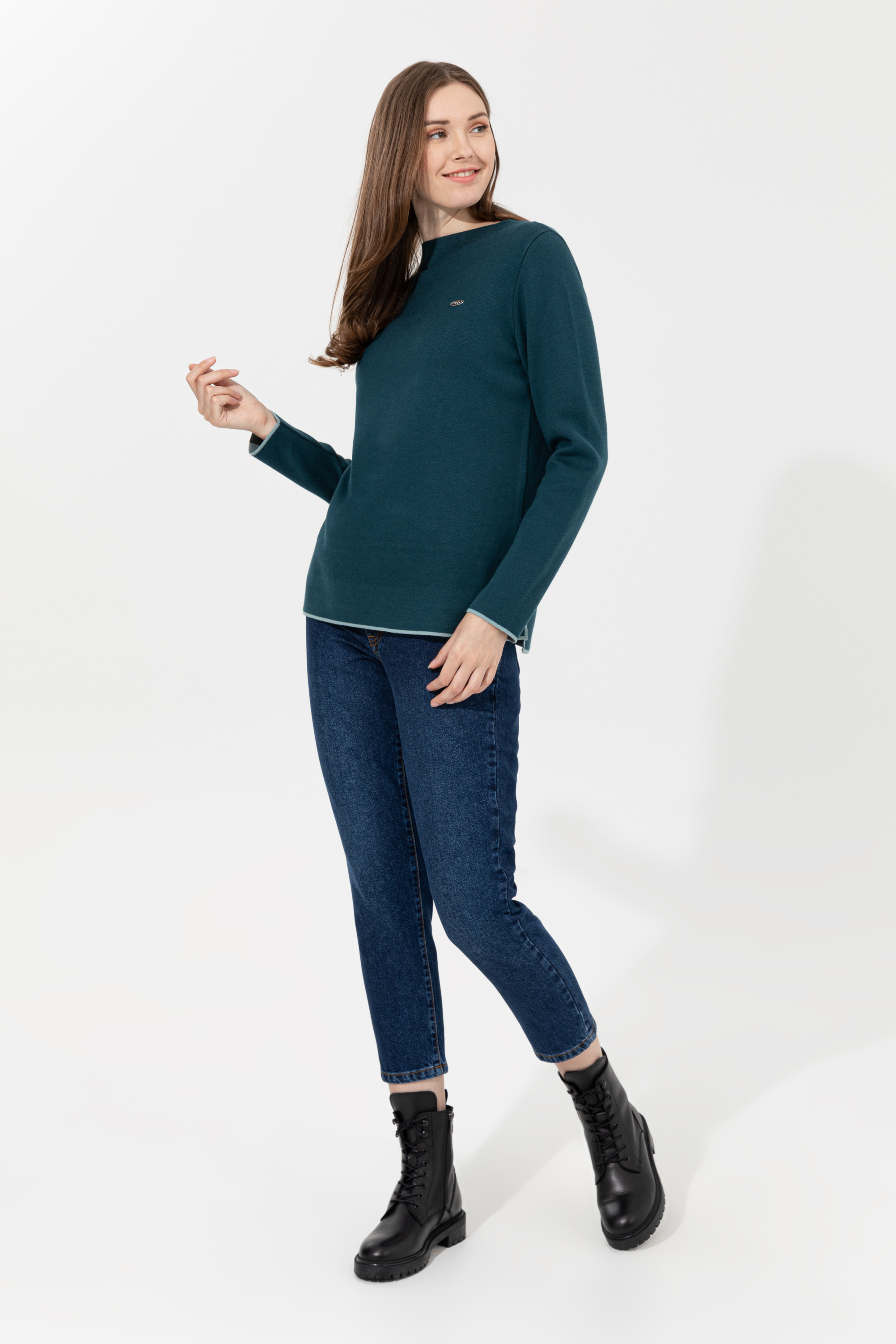 Kadın Mavi Jean Pantolon - Image 3