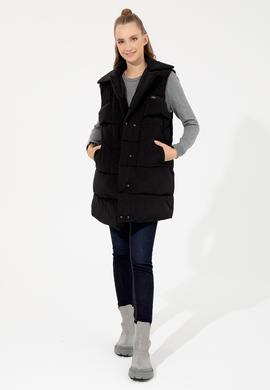 Kadın Siyah Yelek - 50252510031