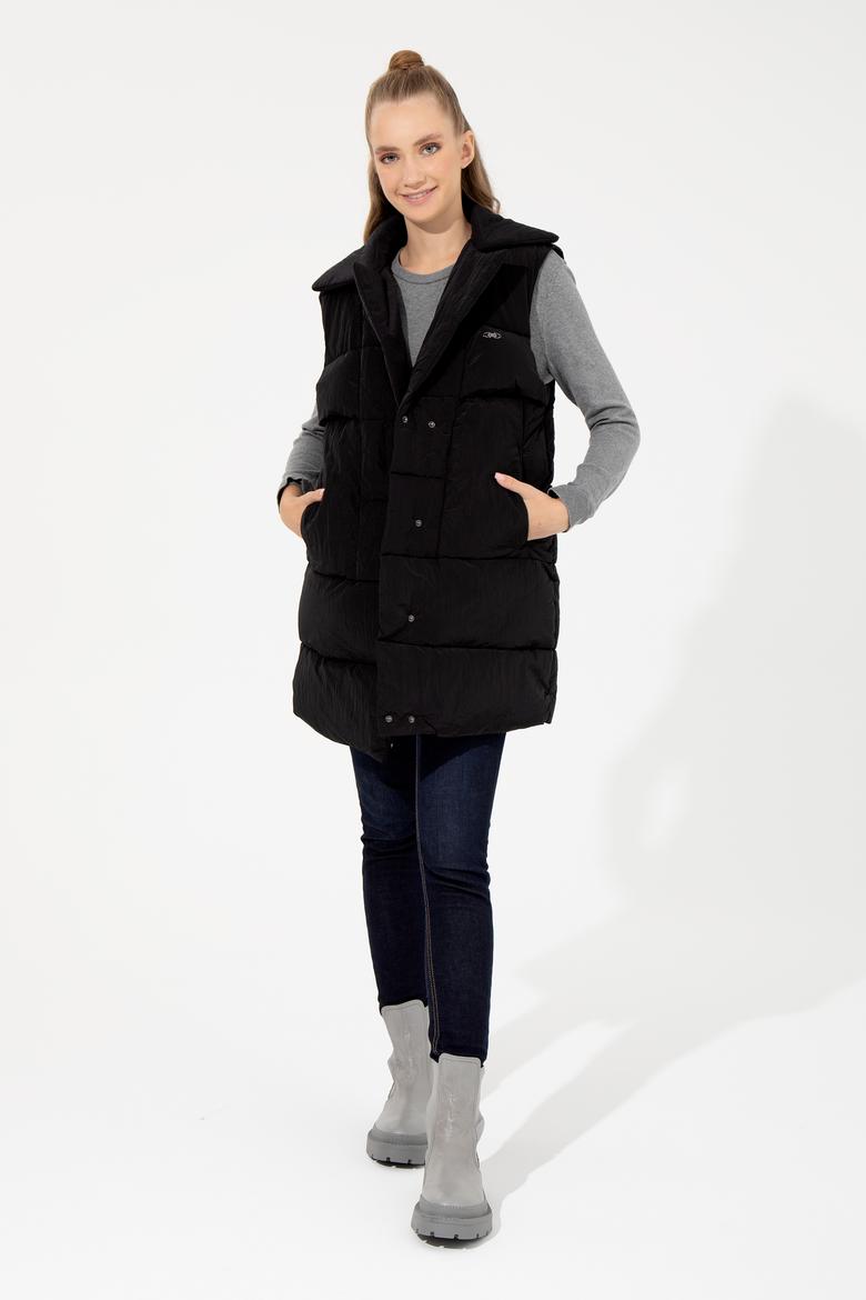 Kadın Siyah Yelek - 50252510031