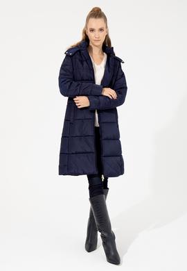 Kadın Lacivert Kaban - 50252705004