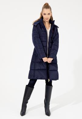 Kadın Lacivert Kaban - 50252705004