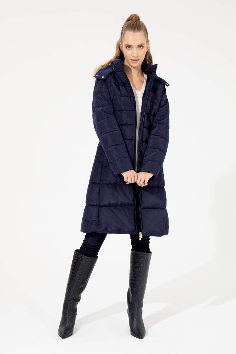 Kadın Lacivert Kaban - 50252705004