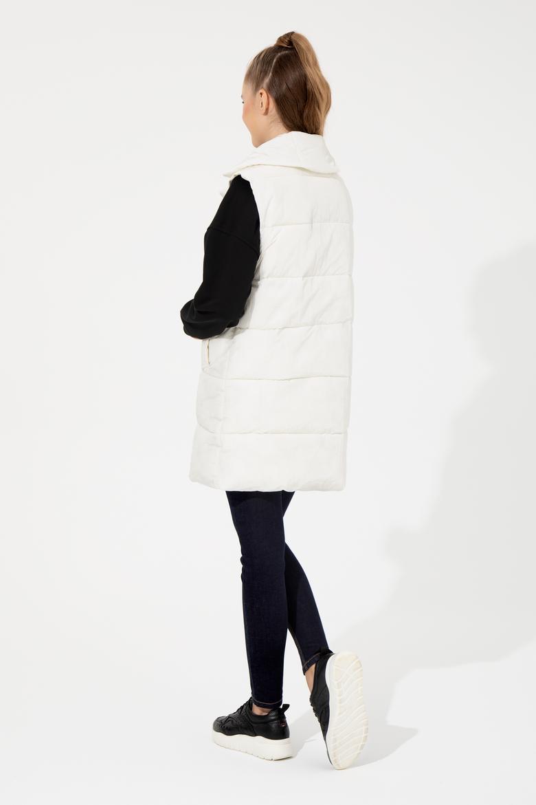 Kadın Ekru Yelek - 50252510013