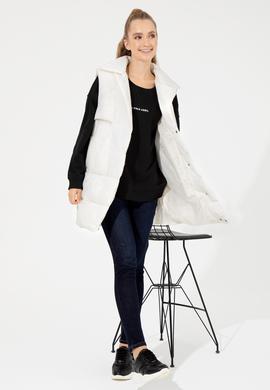 Kadın Ekru Yelek - 50252510013