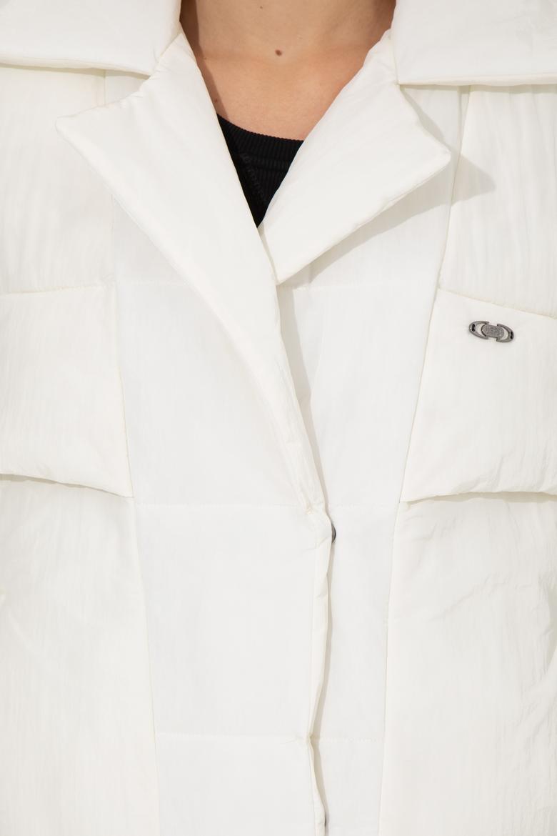 Kadın Ekru Yelek - 50252510013