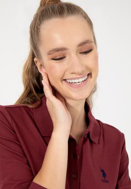 Kadın Vişne Basic Sweatshirt - 50256259102