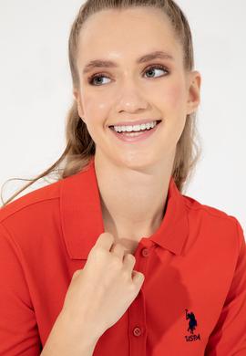 Kadın Kırmızı Basic Sweatshirt - 50256259009