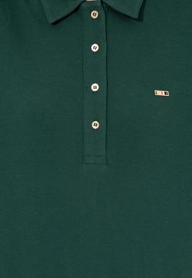 Kadın Yeşil Polo Yaka Sweatshirt - 50260880021