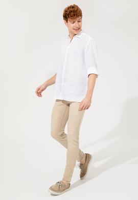 Erkek Bej Jean Pantolon - 50247530020