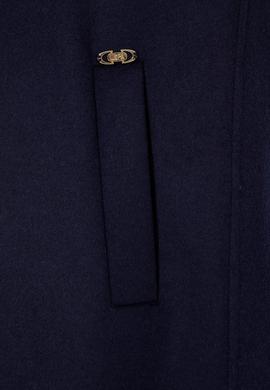 Kadın Lacivert Kaşe Kaban - 50253076006