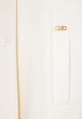 Kadın Krem Kaşe Kaban - 50253076024