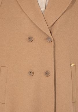 Kadın Camel Kaşe Kaban - 50253076011