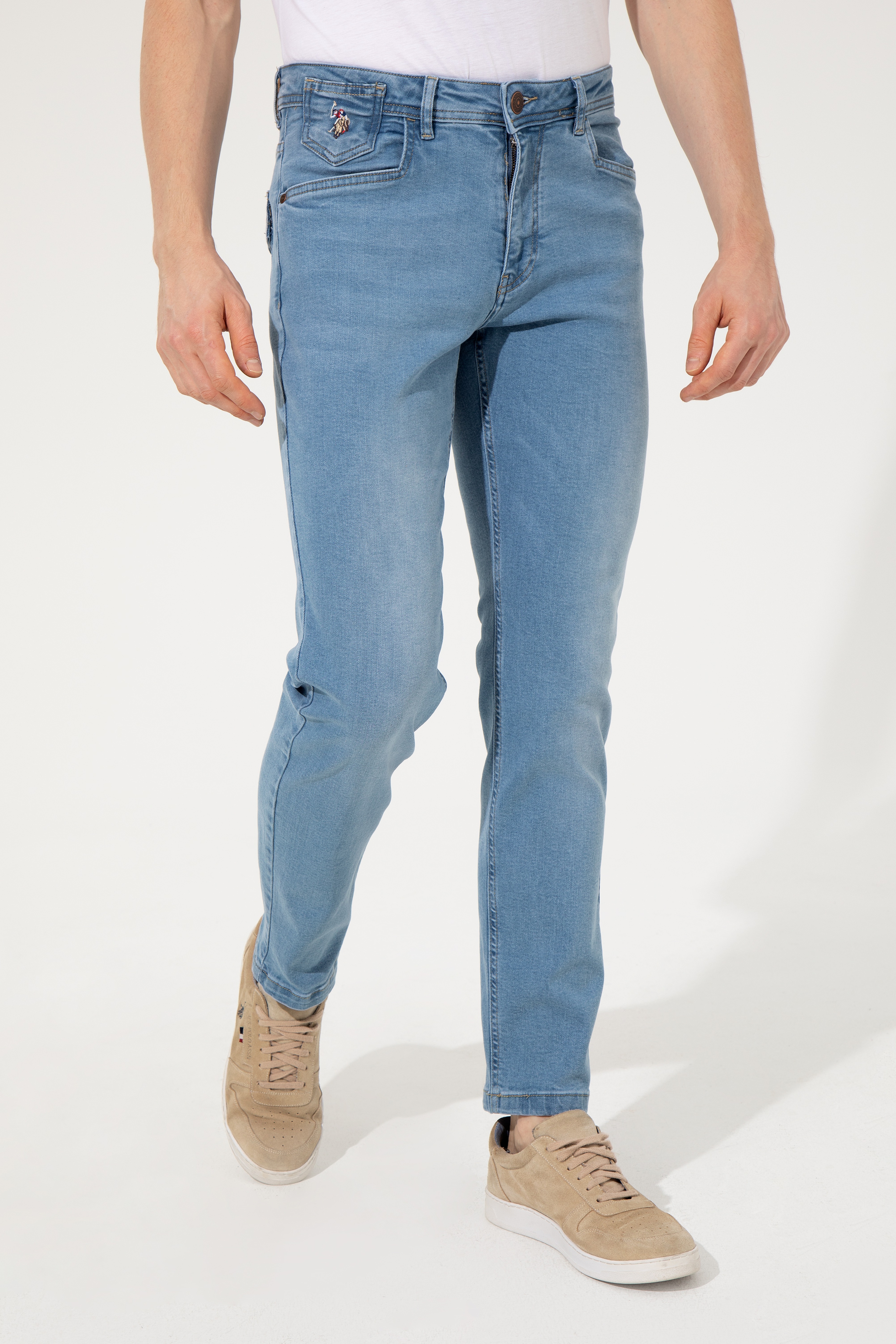 Erkek Mavi Jean Pantolon - Image 2