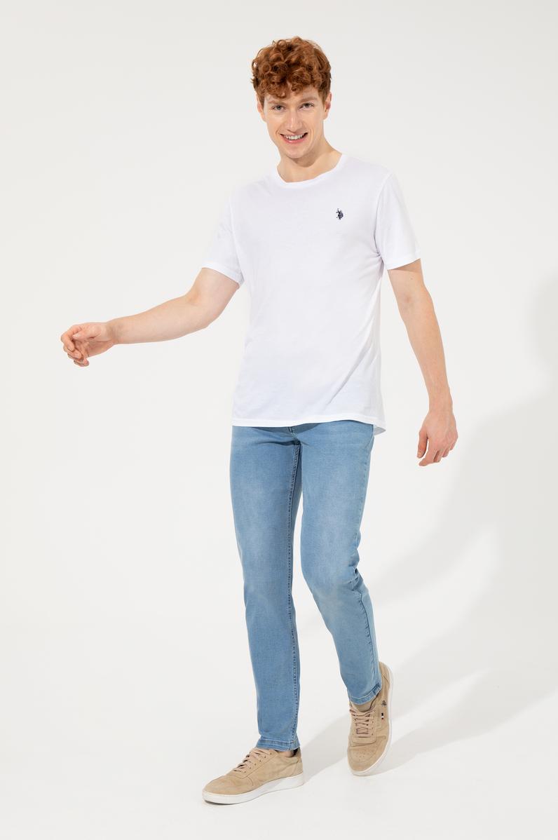 Erkek Mavi Jean Pantolon