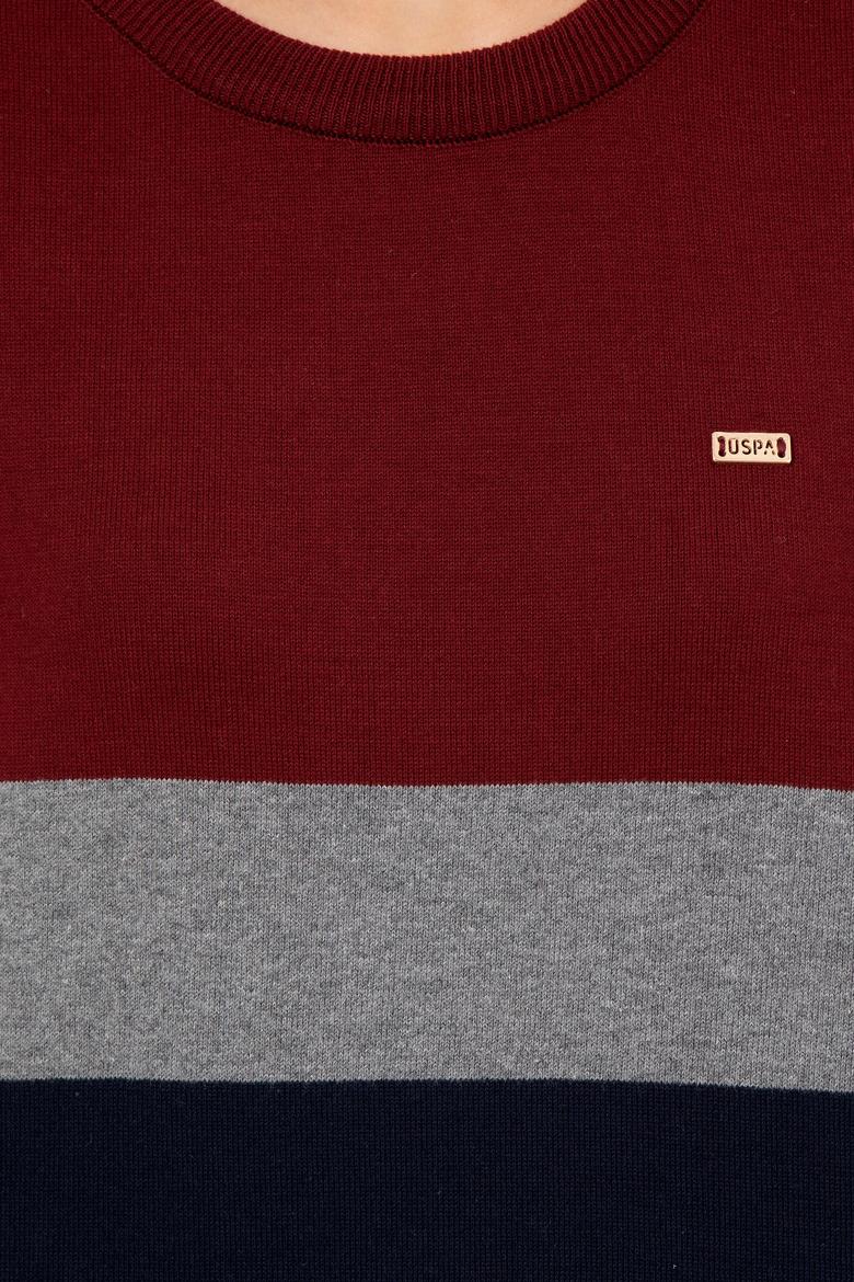 Kadın Vİşne Bisiklet Yaka Kazak - 50252042029