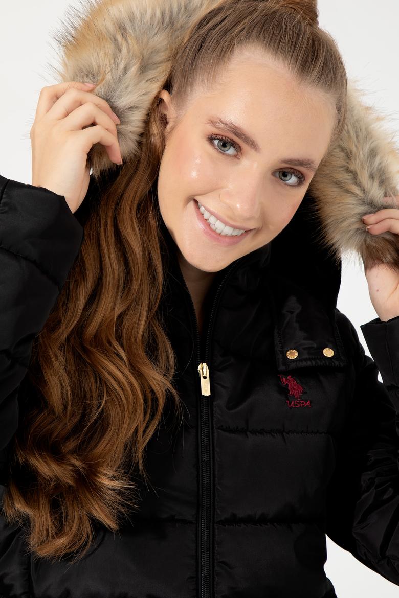 Kadın Siyah Kaban - 50252705014