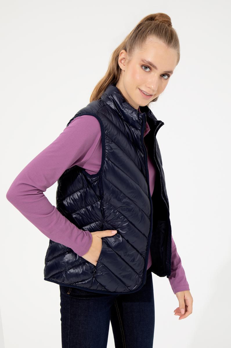 Kadın Lacivert Yelek