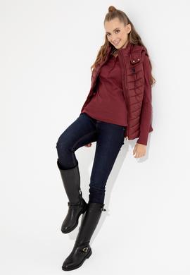 Kadın Kırmızı Yelek - 50254415034