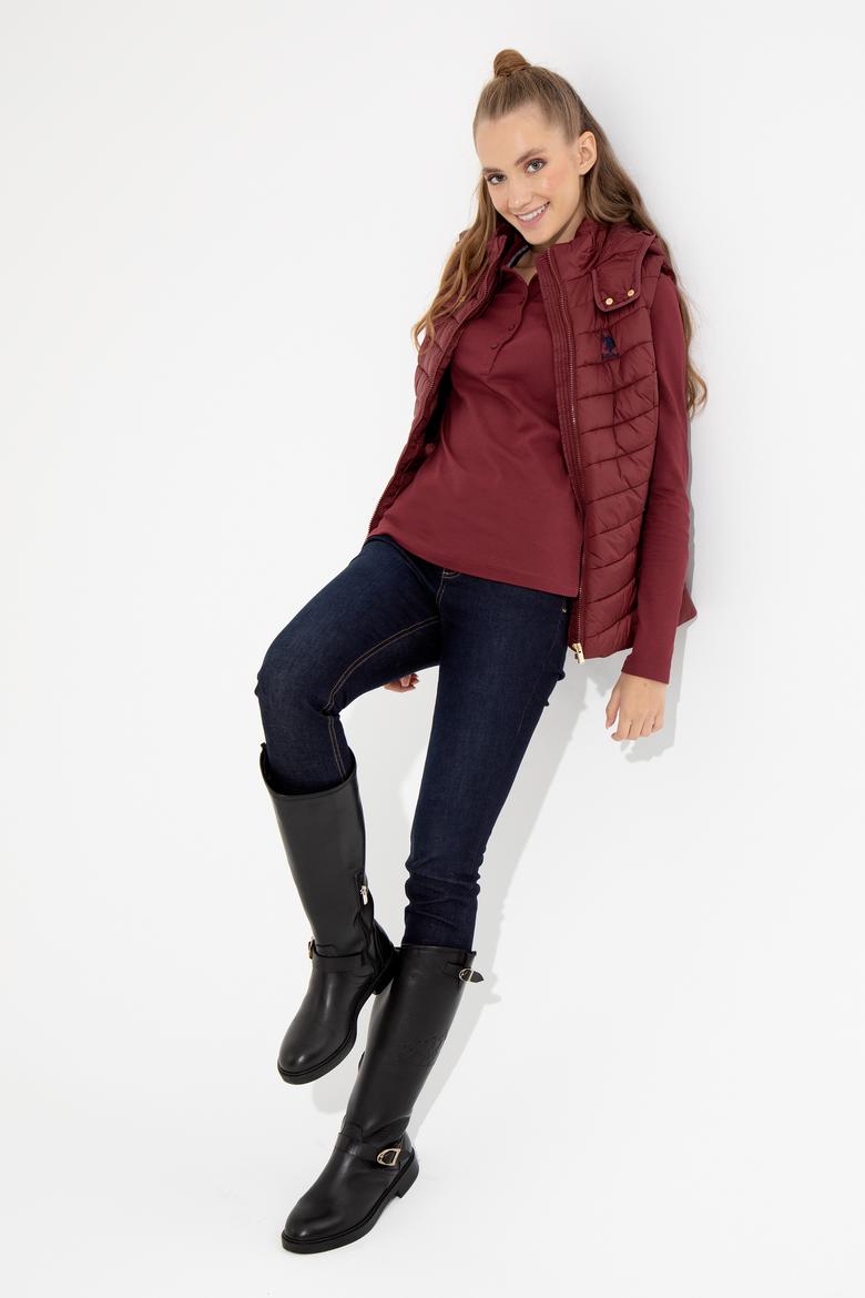 Kadın Kırmızı Yelek