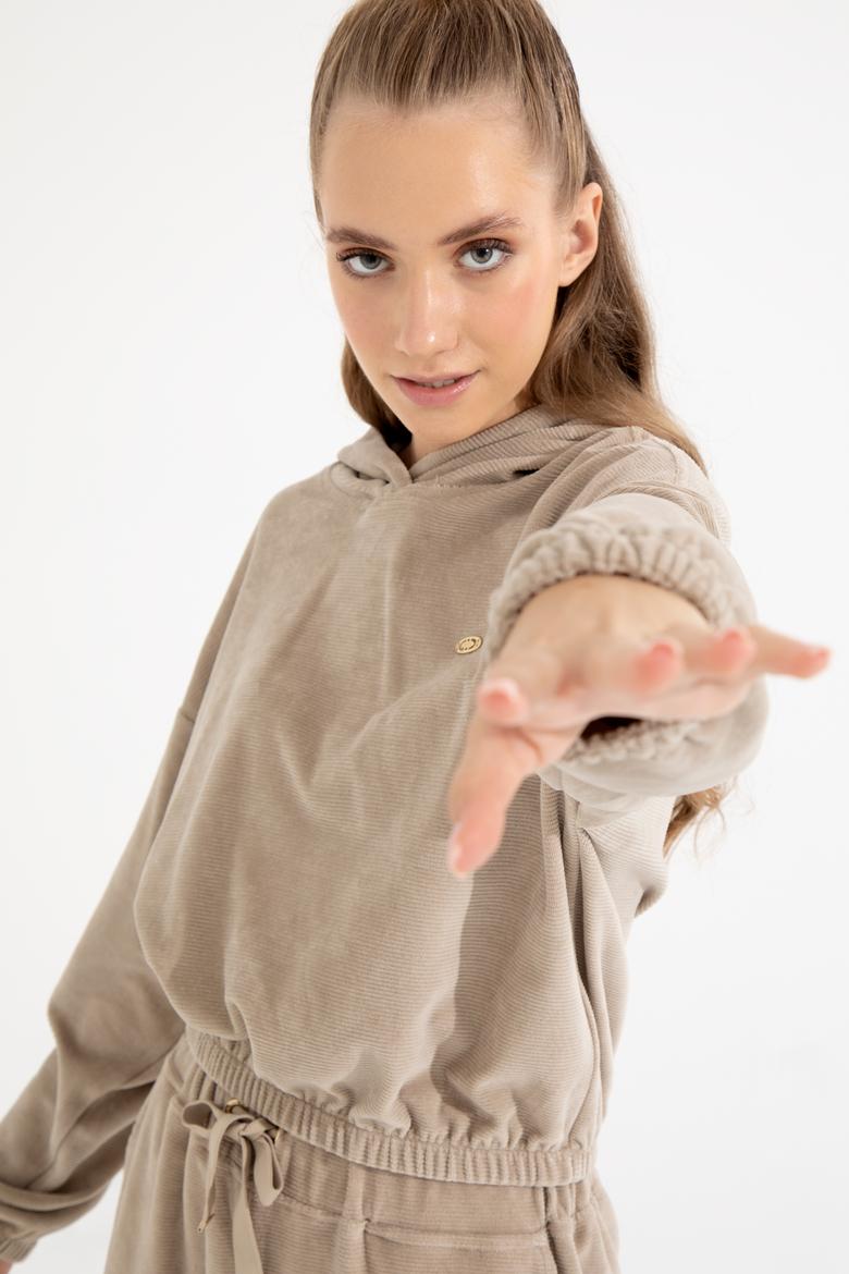 Kadın Taş Sweatshirt - 50261173014