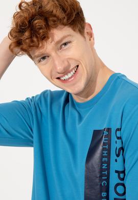 Erkek Kobalt Mavi Sweatshirt - 50256376011