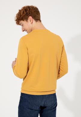 Erkek Safran Sweatshirt - 50256346016