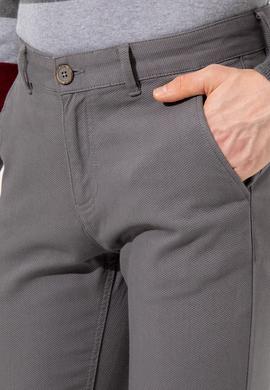 Erkek Slim Fit Gri Chinos - 50256538007