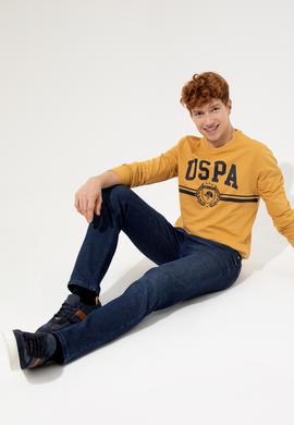 Erkek Safran Sweatshirt - 50256346016