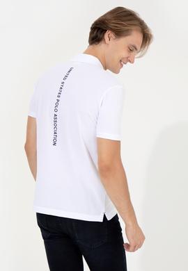 Erkek Beyaz Polo Yaka Tişört - 50249162011