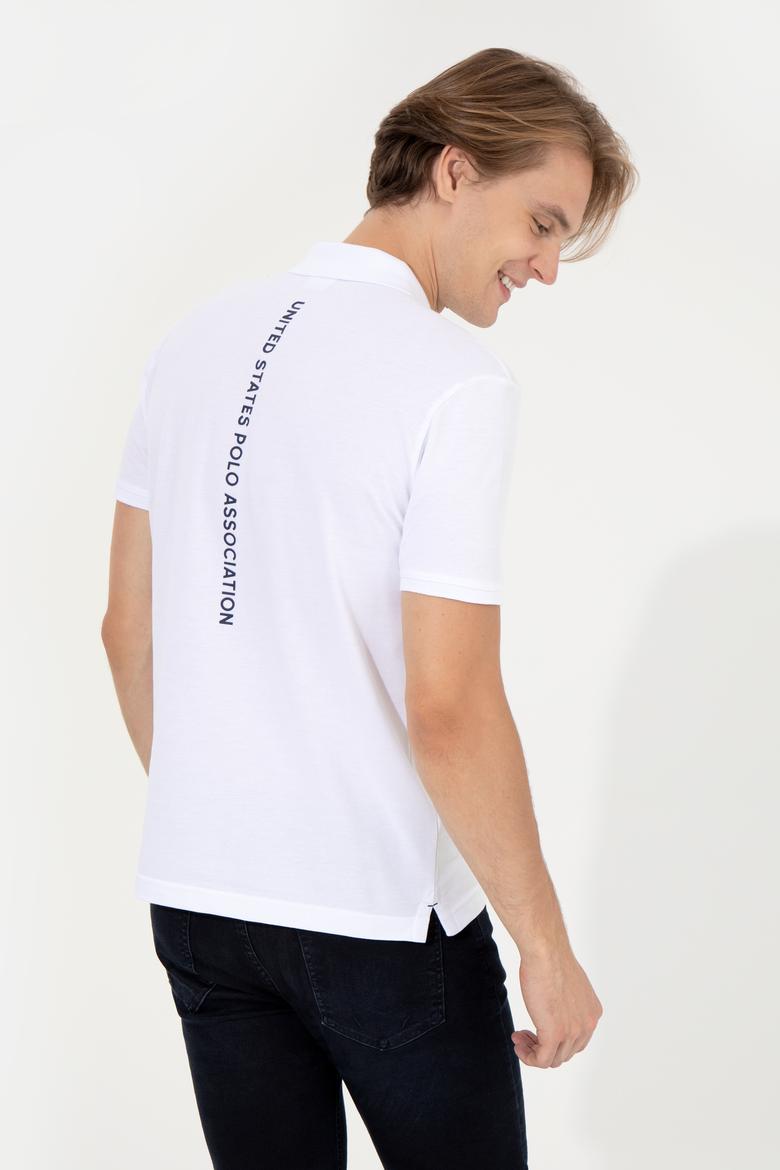 Erkek Beyaz Polo Yaka Tişört - 50249162011