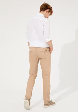 Erkek Regular Fit Kum Kanvas Pantolon - 50246098021