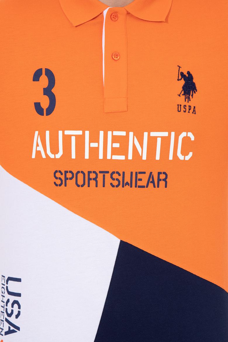 Erkek Turuncu Polo Yaka Tişört - 50247717016