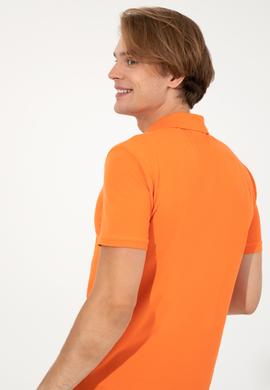 Erkek Turuncu Polo Yaka Tişört - 50247717016